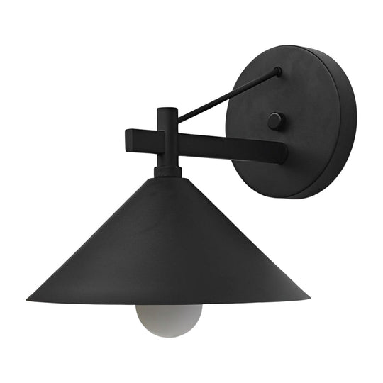 Conical Simple Waterproof Retro American Style Outdoor Wall Sconce Lighting