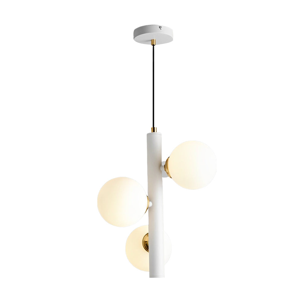 3 Glass Balls LED Creative Personality Nordic Dining Room Chandelier