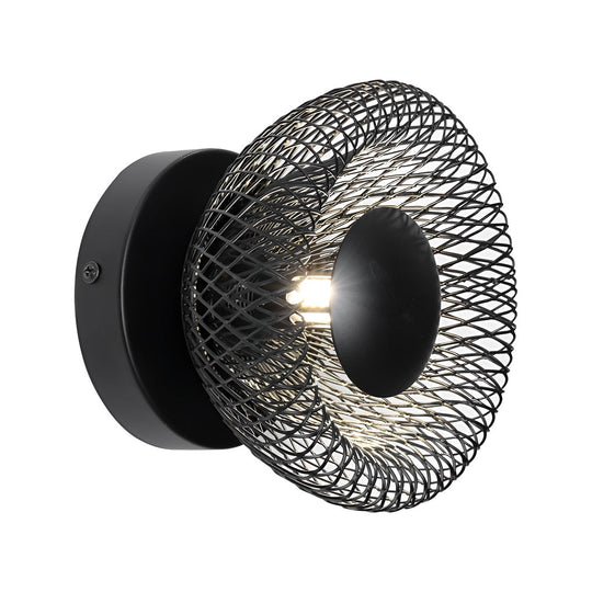 Circular Nest Grid Artistic Modern LED Wall Lamp
