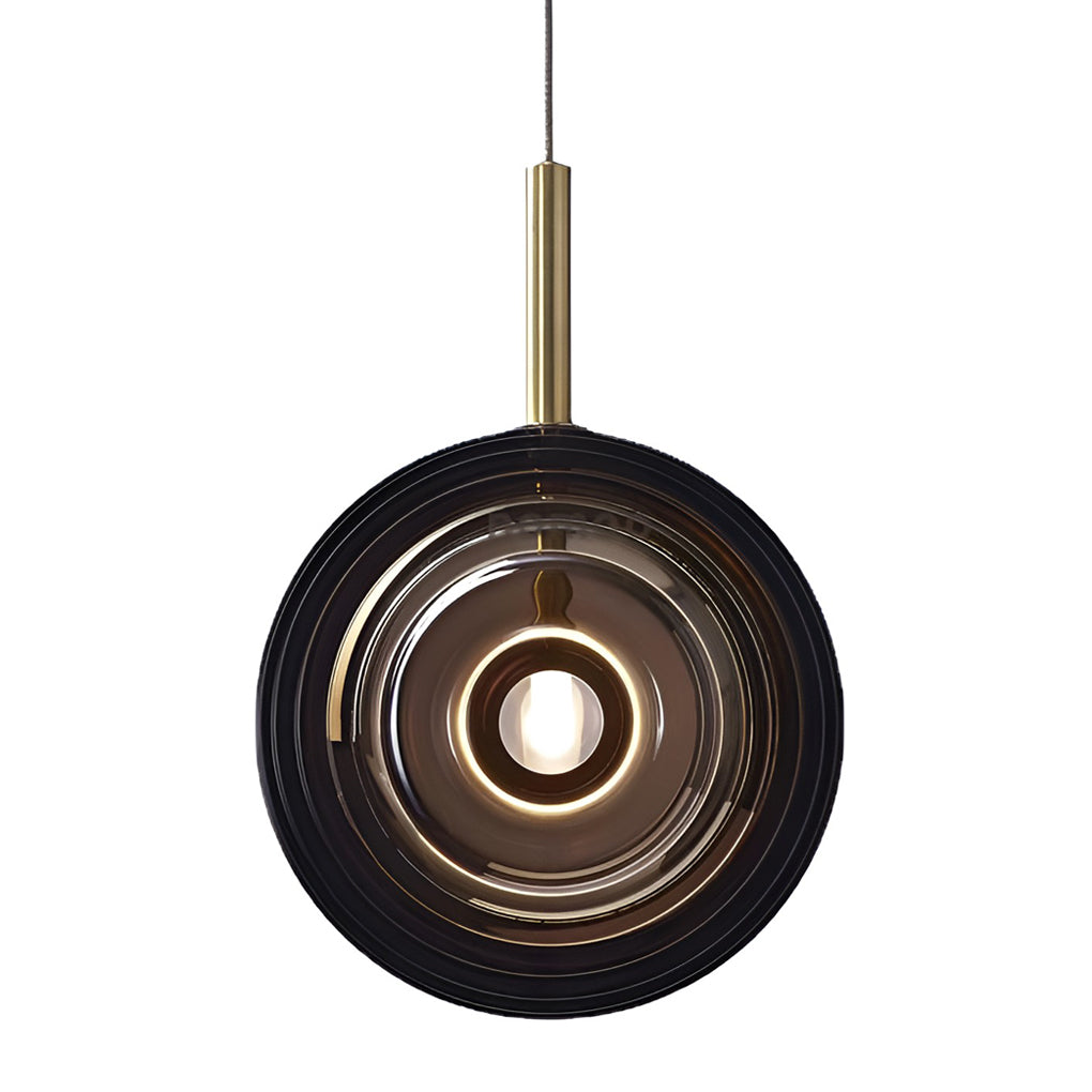 Creative Glass Round Modern Kitchen Island Pendant Light