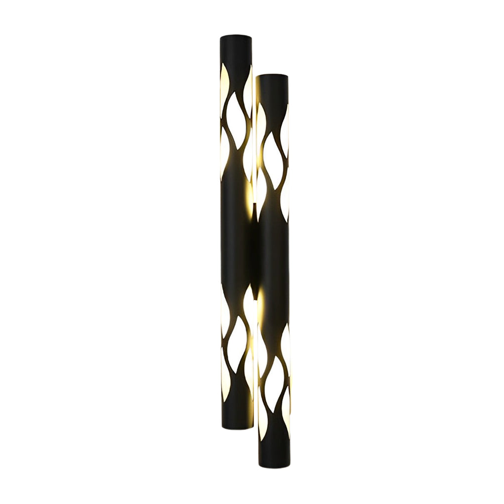 Flames Hollow Up and Down LED Modern Wall Lamp