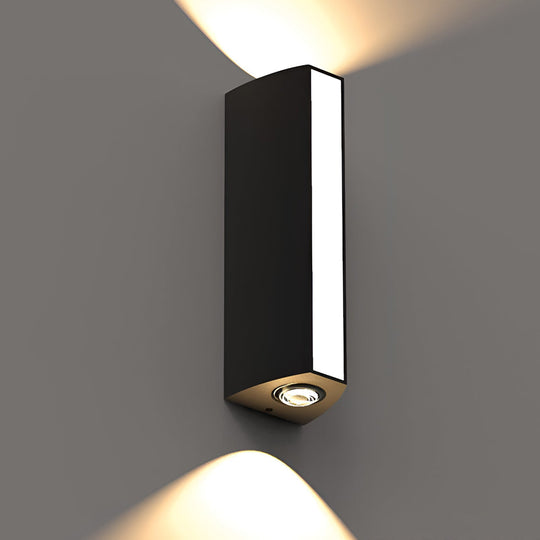 Rectangular LED Up and Down Waterproof Wall Lamp