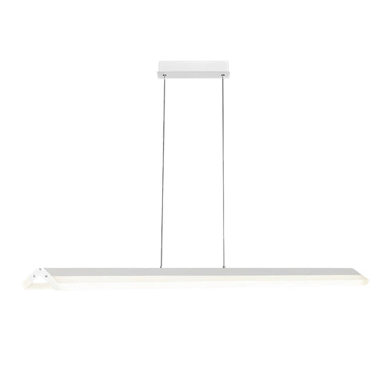 Minimalist Creative LED Linear Lights Neutral Light Metal Modern Pendant Light