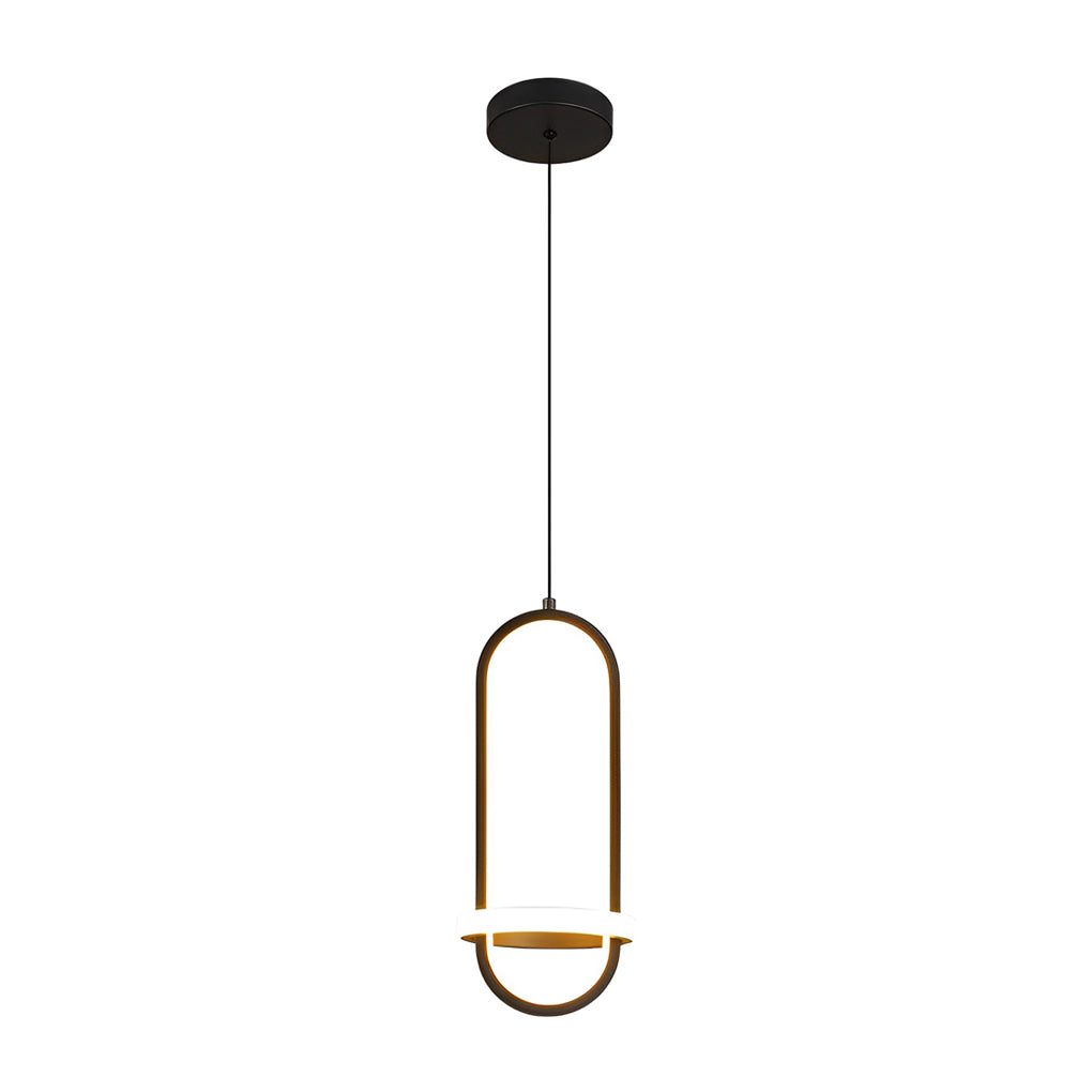 Round Creative Three-Step Dimming LED Nordic Chandelier Pendant Light