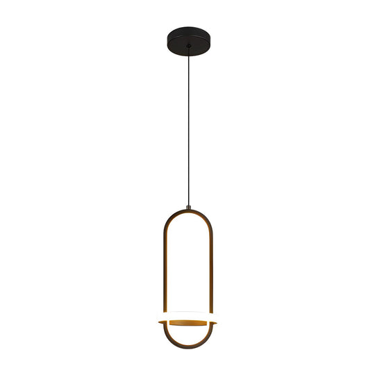 Round Creative Three-Step Dimming LED Nordic Chandelier Pendant Light