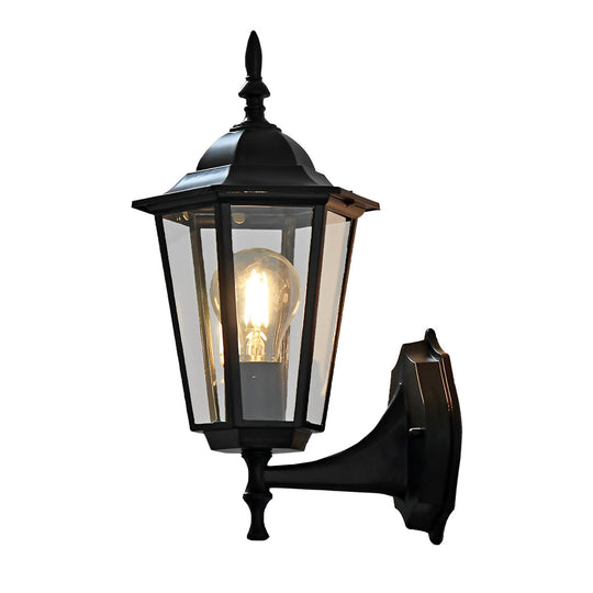 Retro Hexagonal Waterproof European Style Outdoor Wall Lights