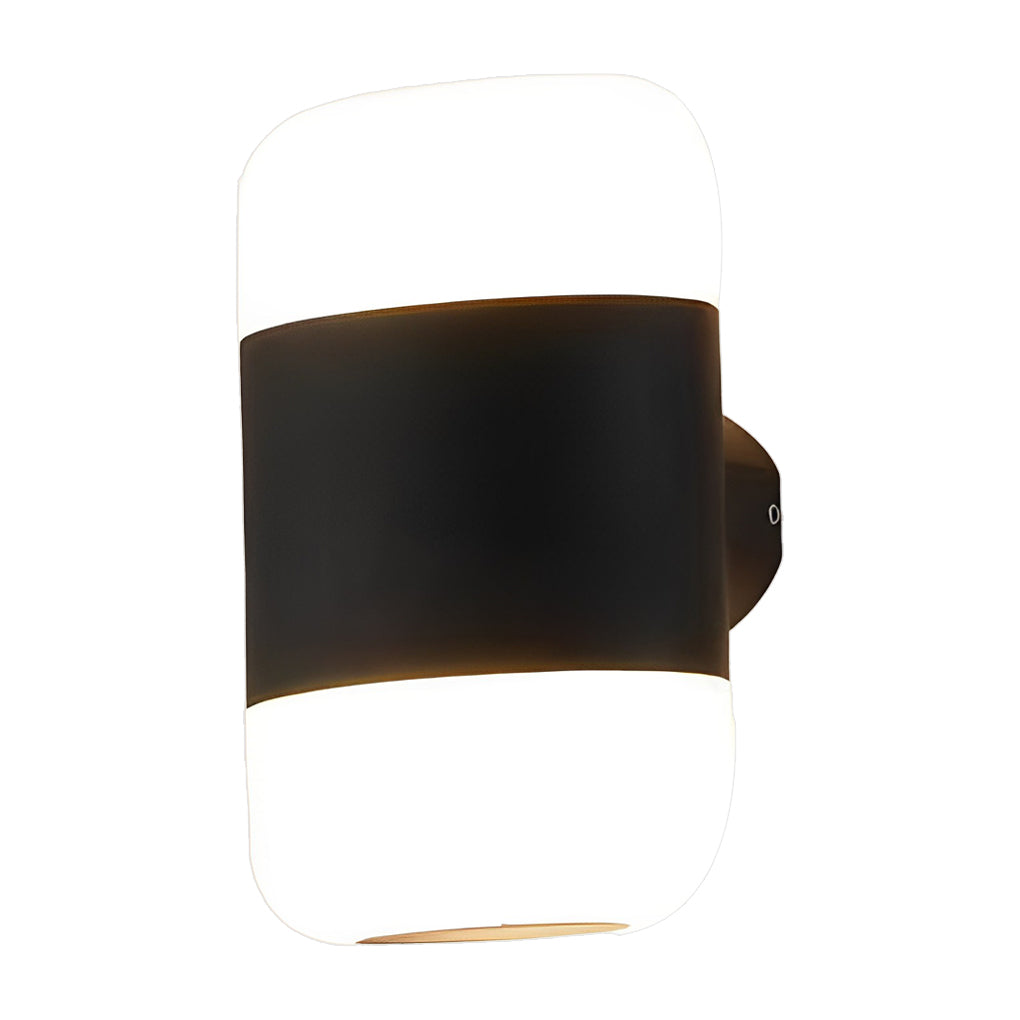 Round LED Outdoor Waterproof Up and Down Wall Lamp