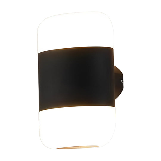 Round LED Outdoor Waterproof Up and Down Wall Lamp