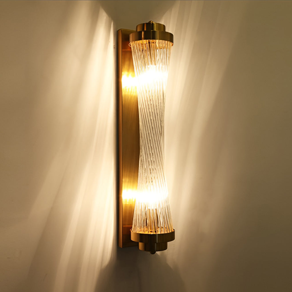 Adjustable Crystal Golden Nordic LED Wall Lamp