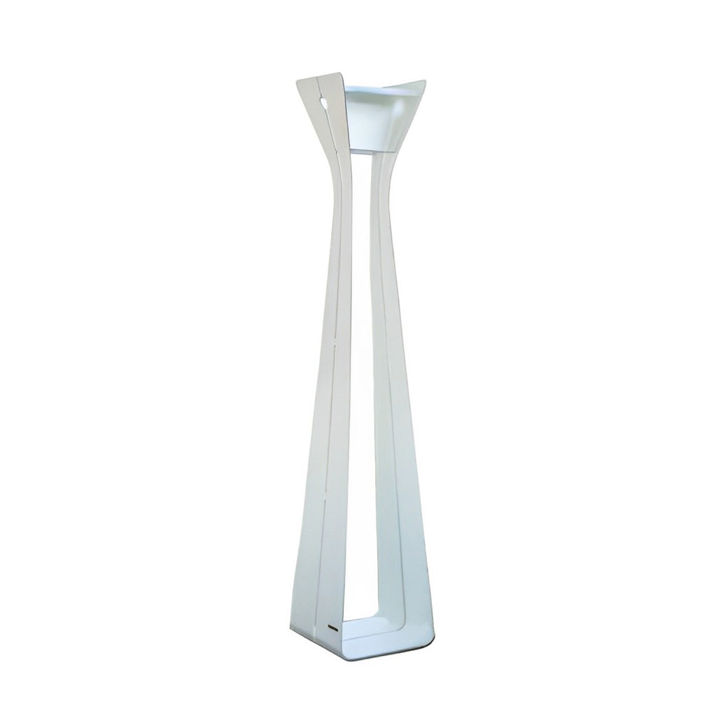 Sleek Stainless Steel Solar Pathway Light