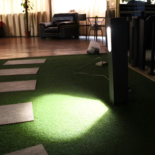 7W COB LED Outdoor Rectangular Pathway Light