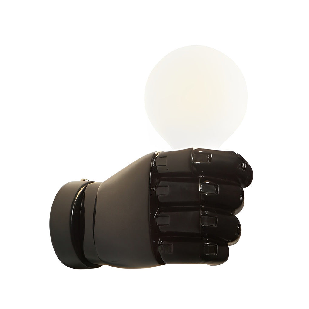 Resin Fist Retro Industrial LED Wall Lamp