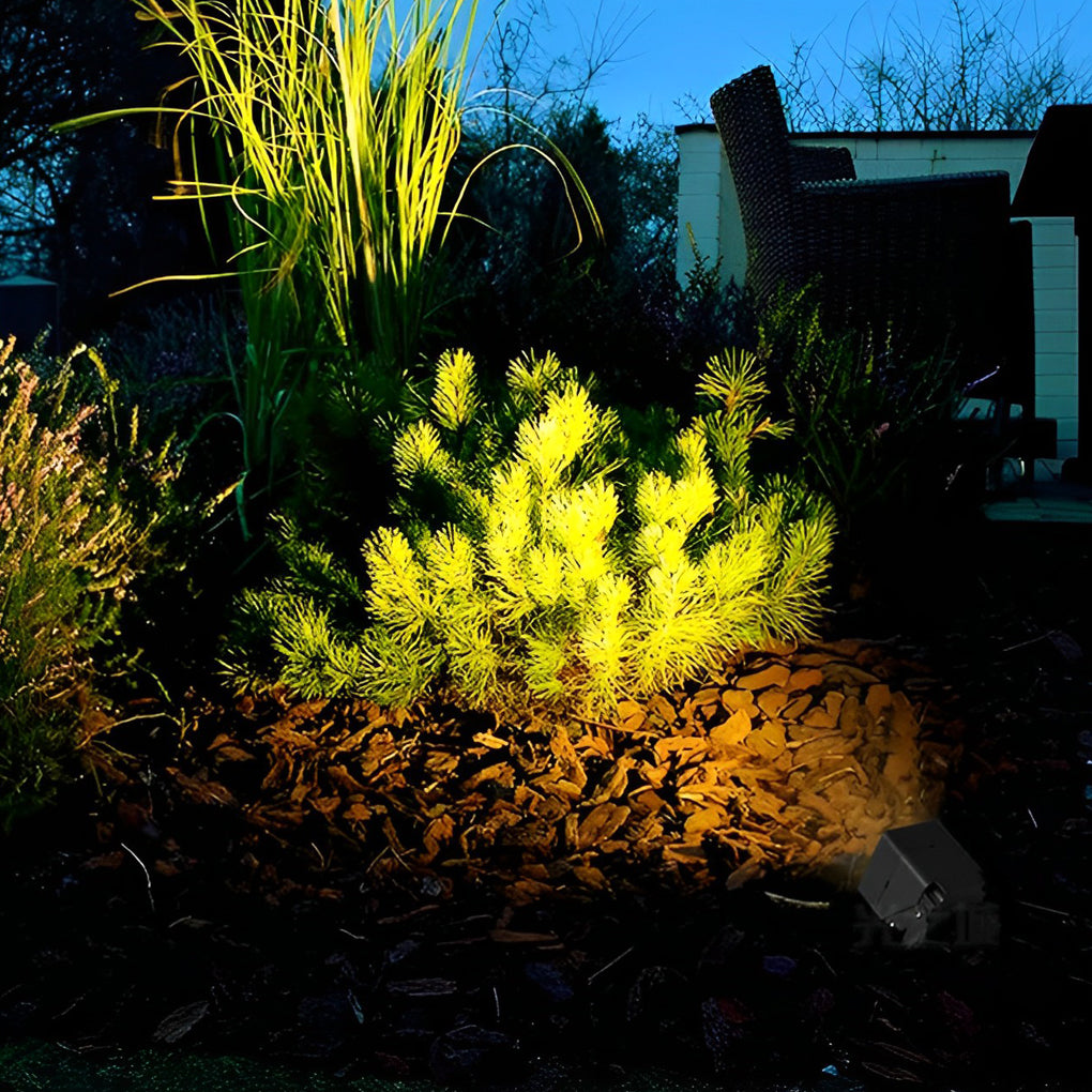 Adjustable Square Colorful LED Spotlight Waterproof Outdoor Wall Light