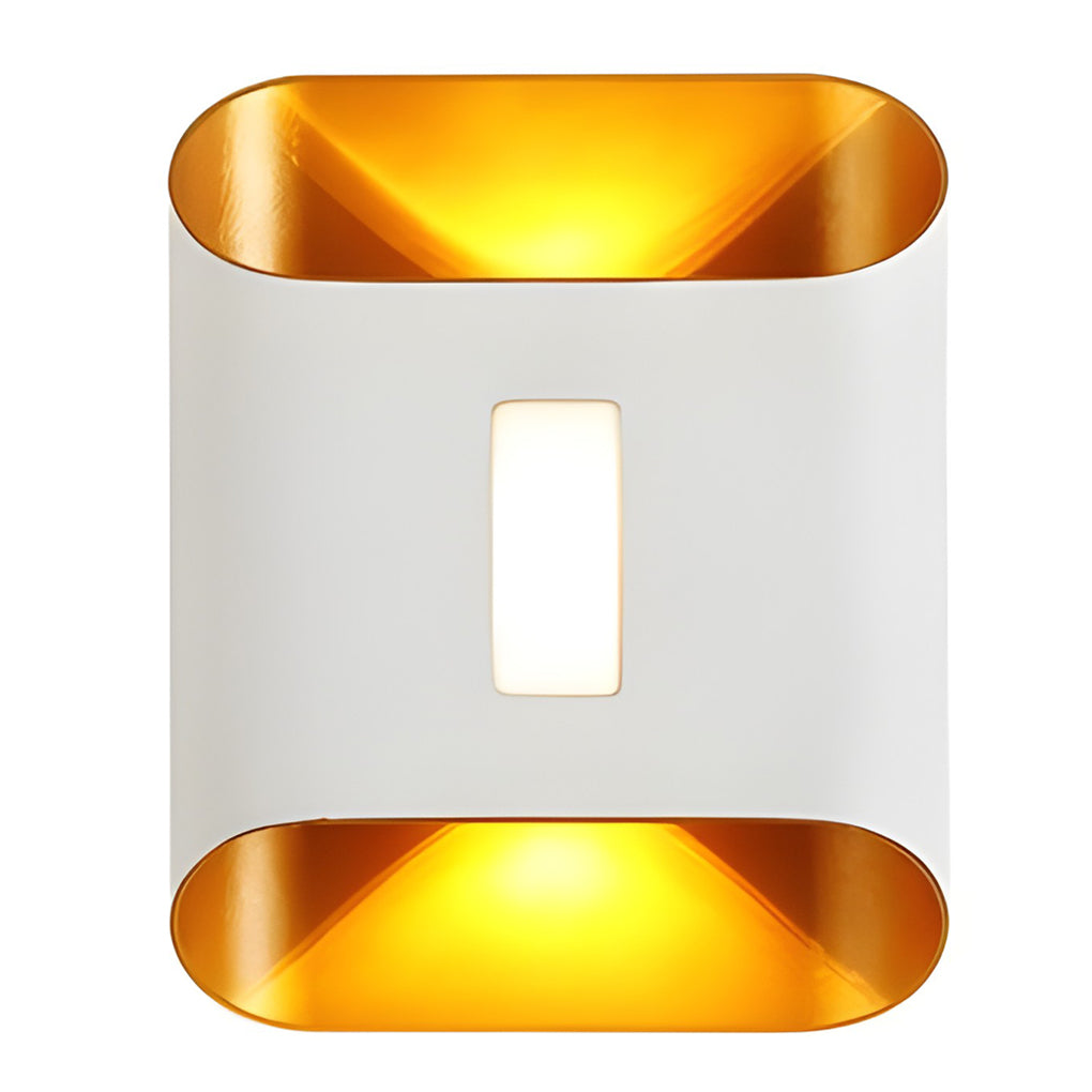 Waterproof LED Up and Down Wall Lamp Modern Outdoor Wall Sconce