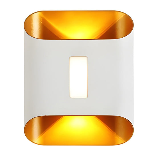 Waterproof LED Up and Down Wall Lamp Modern Outdoor Wall Sconce