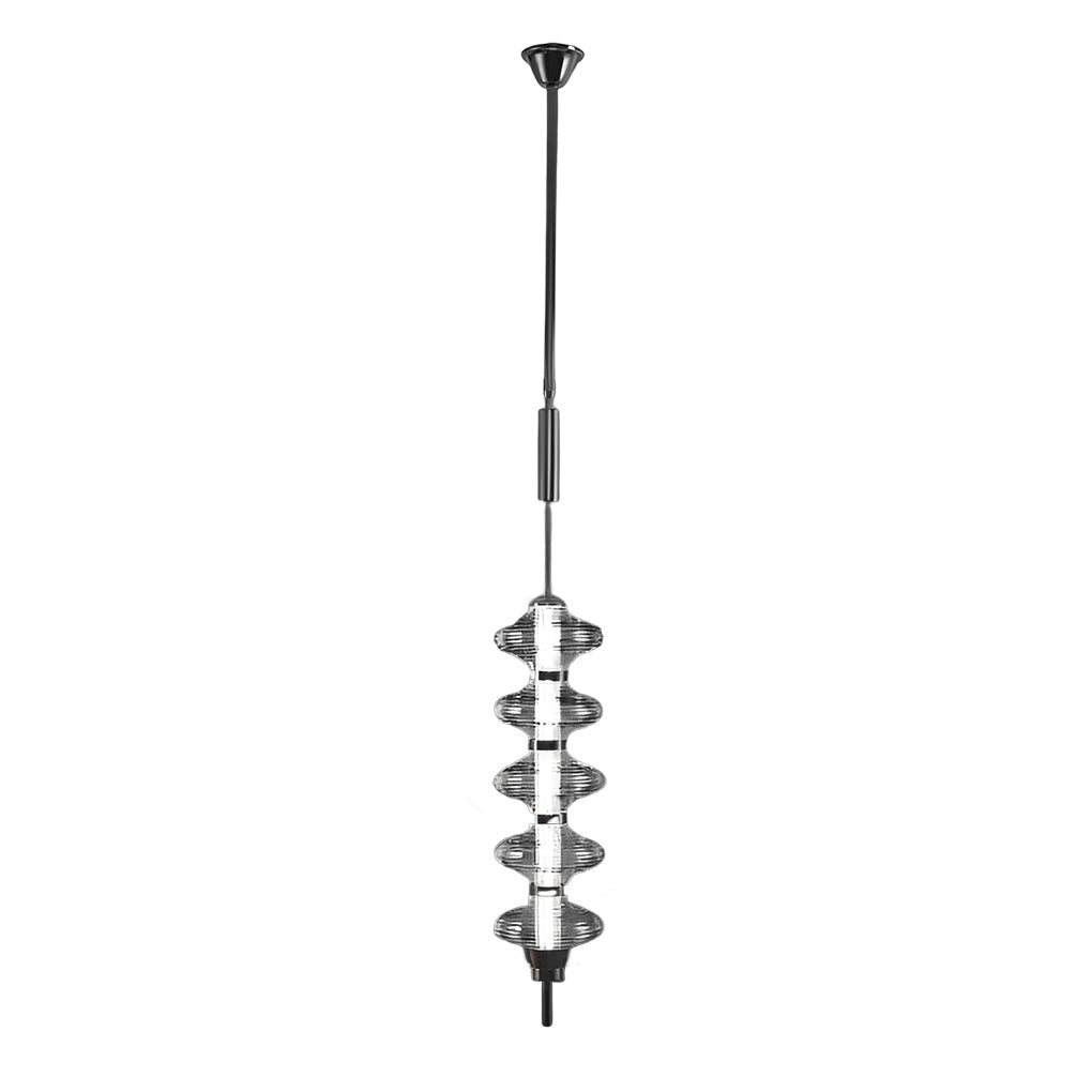 Glass Creative Gourd Metal LED Modern Minimalist Small Chandelier