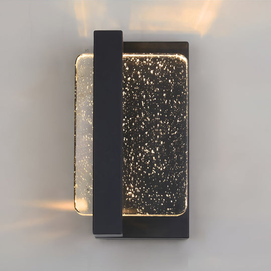Creative Crystal LED Outdoor Wall Sconce Waterproof Light