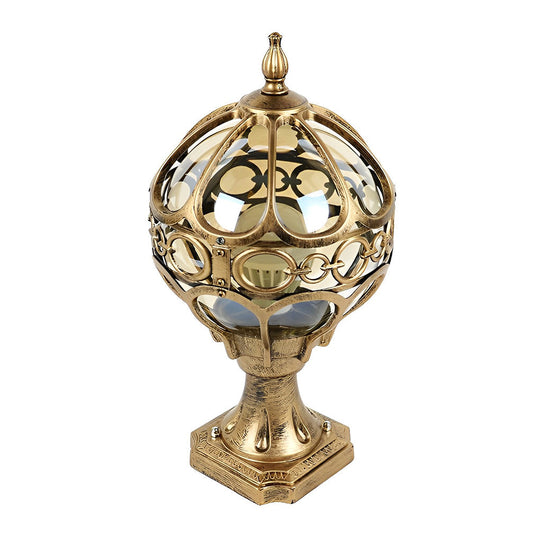 Creative Round Ball Waterproof LED European Style Fence Post Lights