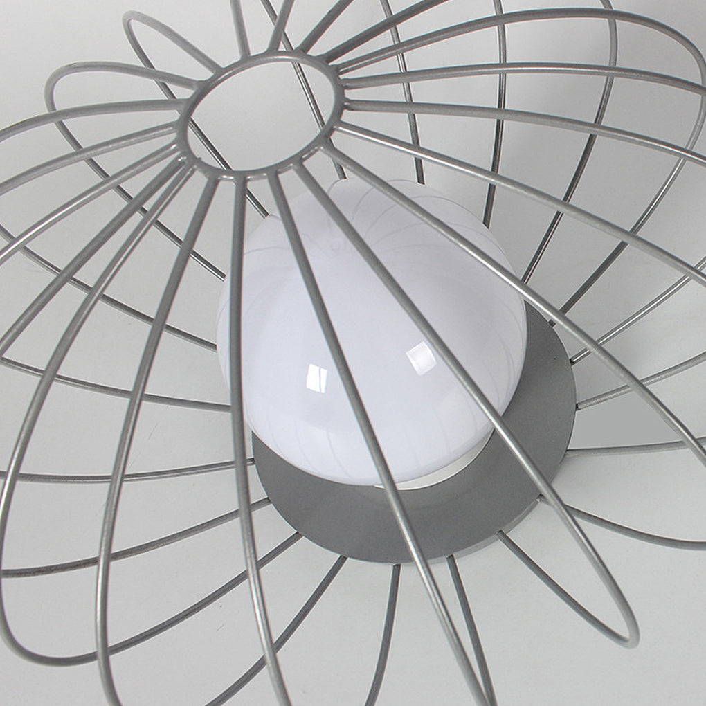 Mushroom Cage Shape LED Waterproof Modern Lawn Lamp