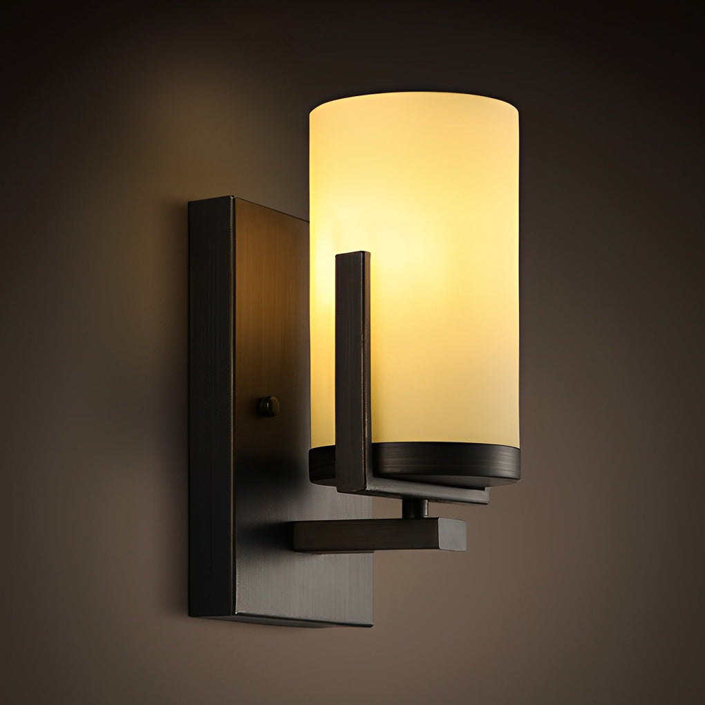 Glass Candlestick Retro Industrial LED Wall Lamp