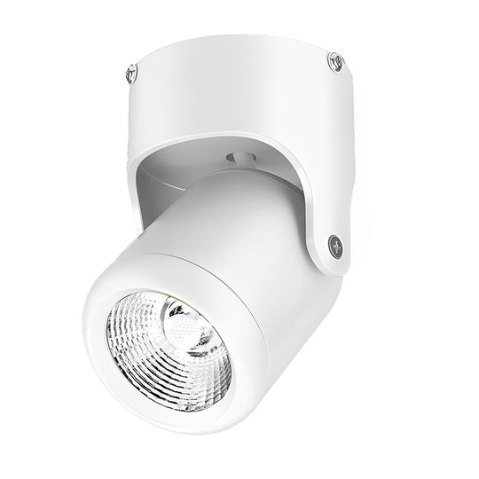 Adjustable Aluminum Round COB LED Modern Ceiling Spotlight / Downlight