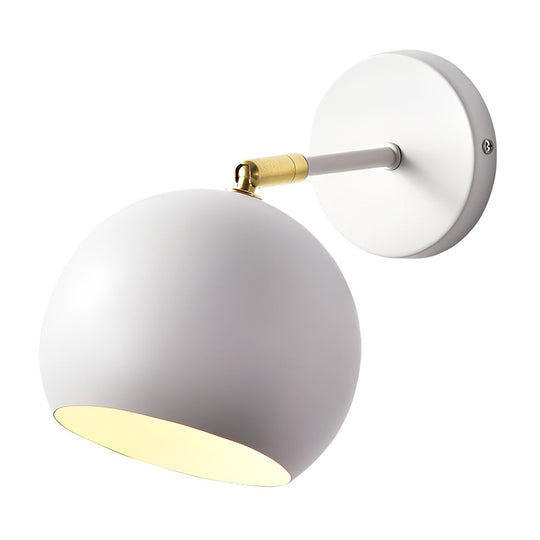 Adjustable Hemispherical Nordic LED Wall Lamp