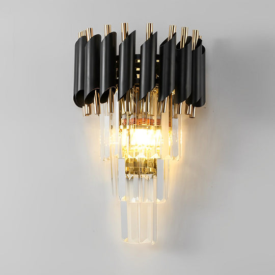 Creative Crystal Glass LED Postmodern Wall Lamp