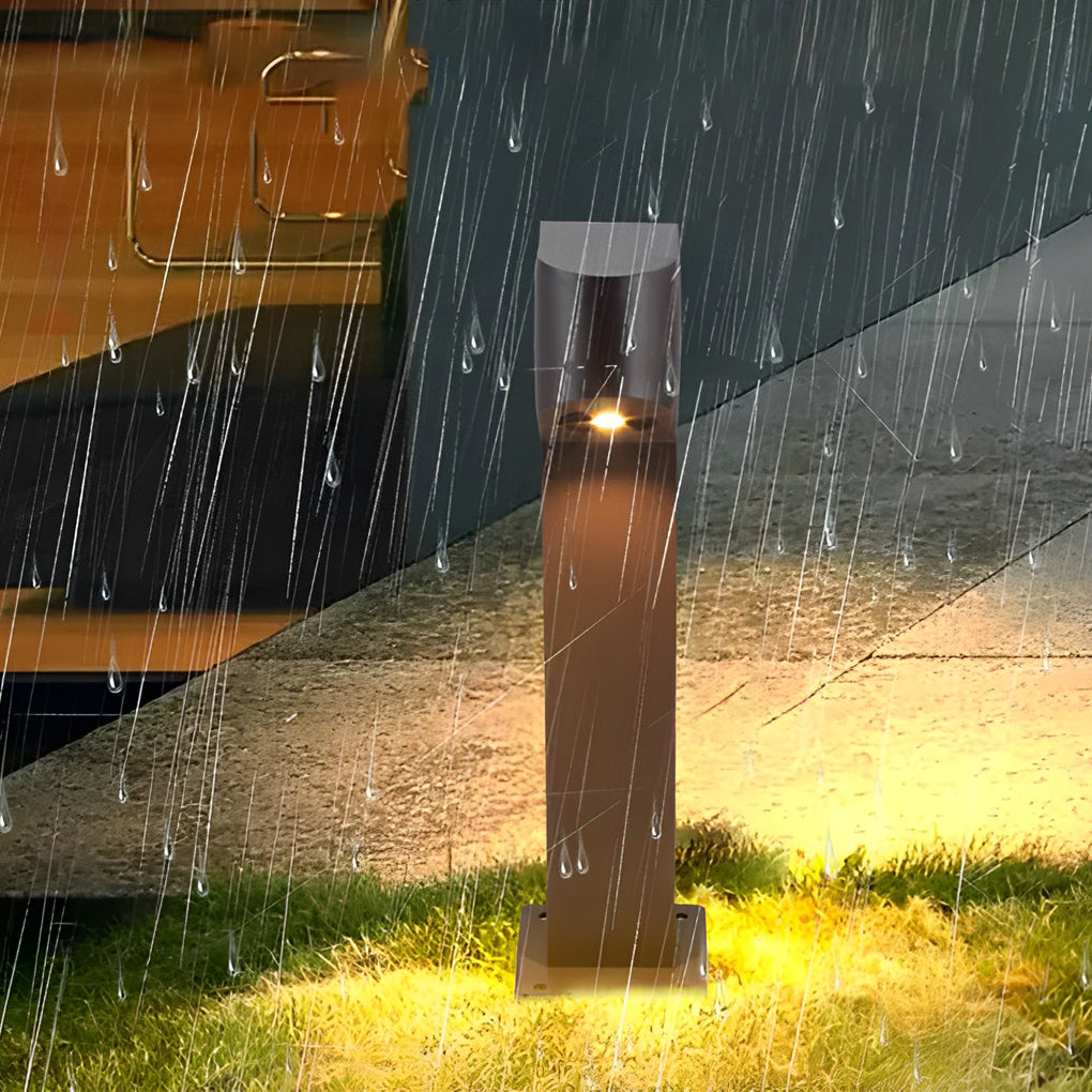 Aluminum LED Outdoor Pathway Lights Waterproof Down-Head Modern Lighting