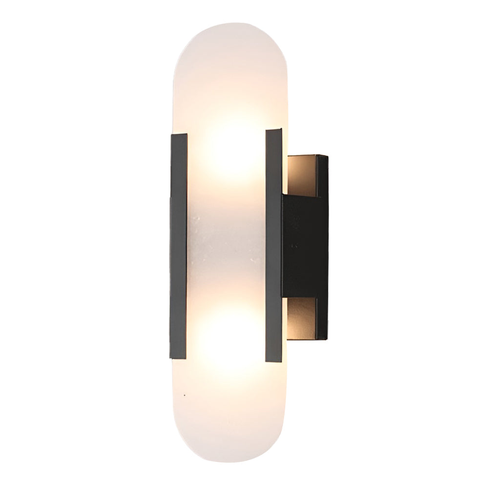 Electroplated Metal G4 LED Up and Down Wall Sconce