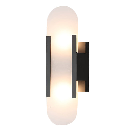 Electroplated Metal G4 LED Up and Down Wall Sconce