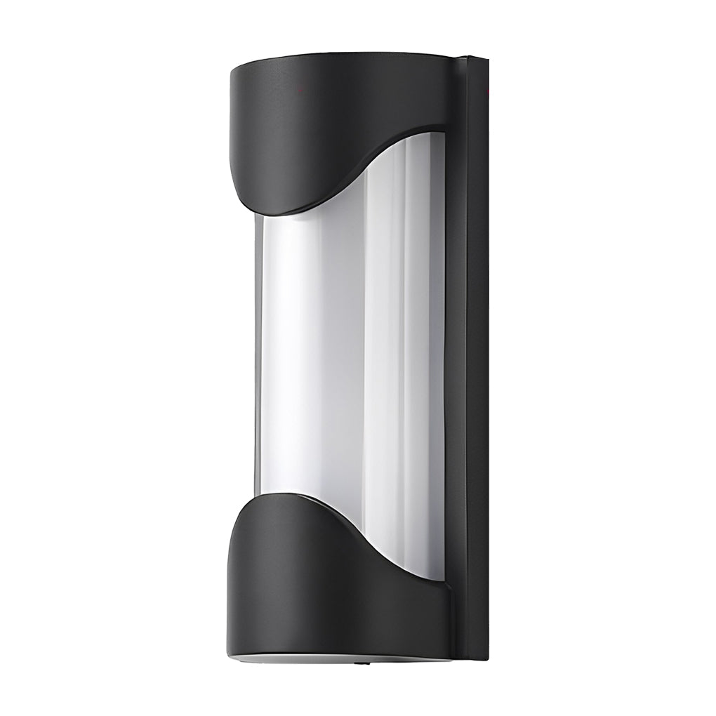 Creative Waterproof LED Modern Black Outdoor Wall Sconce Light
