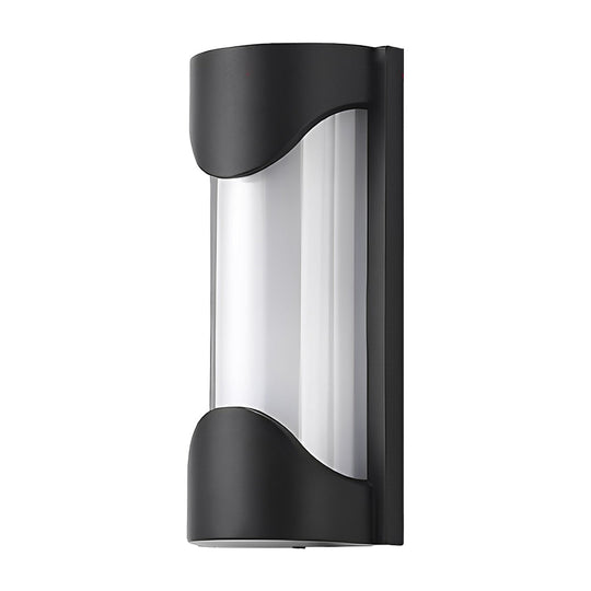 Creative Waterproof LED Modern Black Outdoor Wall Sconce Light