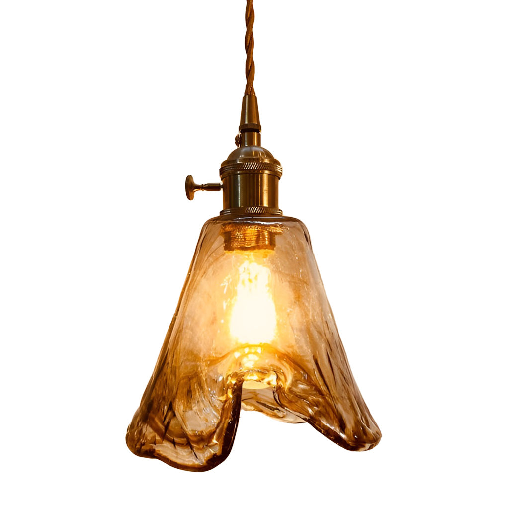 Creative Electroplated Metal Glass LED Nordic Island Light Hanging Lamp