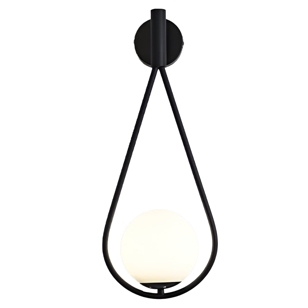 Water Drop Shaped LED Nordic Wall Lamp – Modern Wall Sconce
