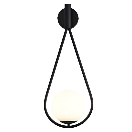Water Drop Shaped LED Nordic Wall Lamp – Modern Wall Sconce