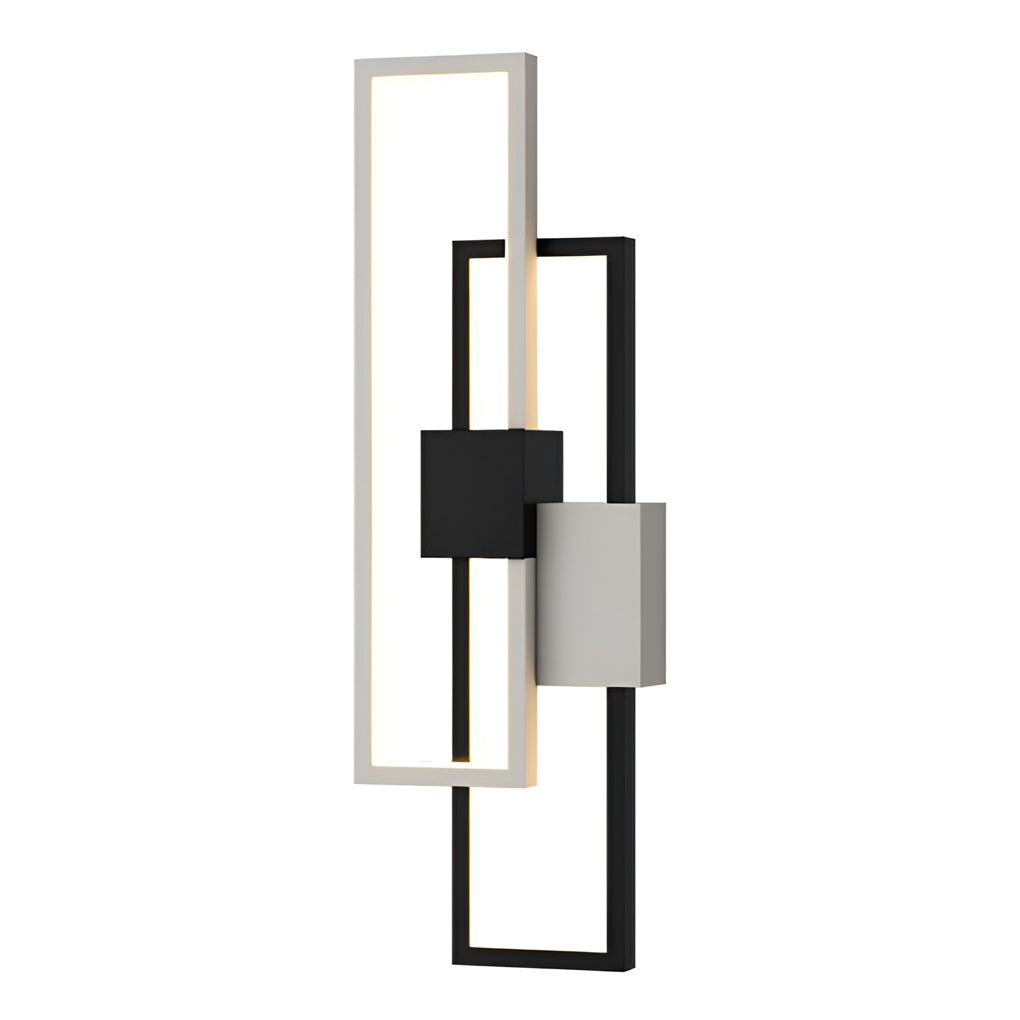 Rectangular Three-Color LED Nordic Wall Lamp