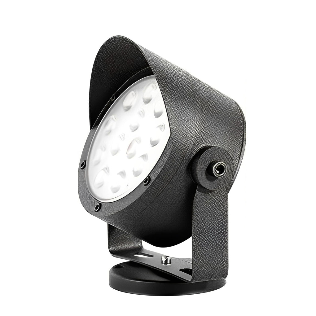 Adjustable Waterproof LED Anti slip Black Modern Outdoor Spotlights