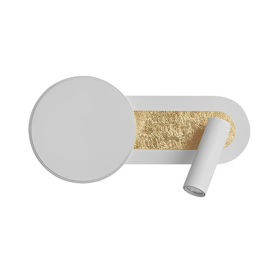Round Adjustable LED Spotlight Nordic Wall Light with Switch