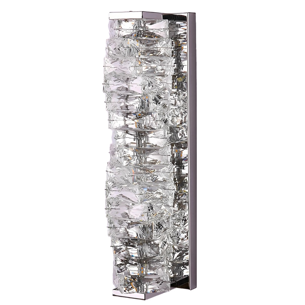 Creative Crystal LED Wall Sconce with 3 Step Dimming
