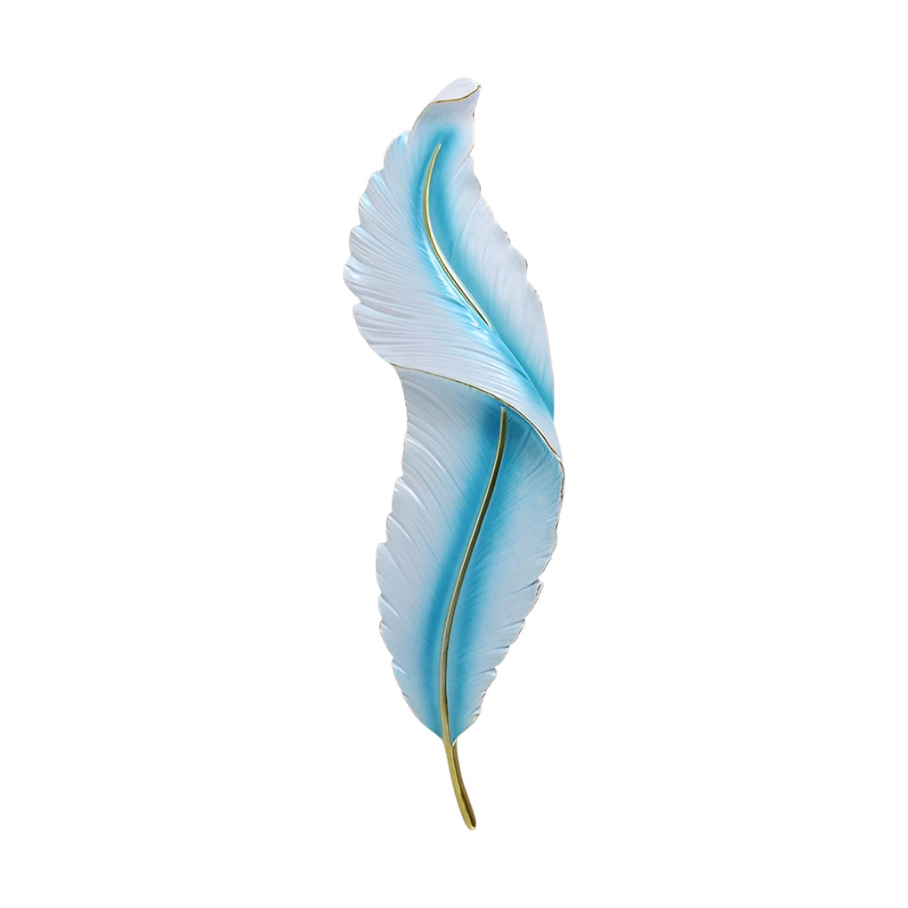 Creative Feather Wall Light LED Luxury Modern Wall Sconce