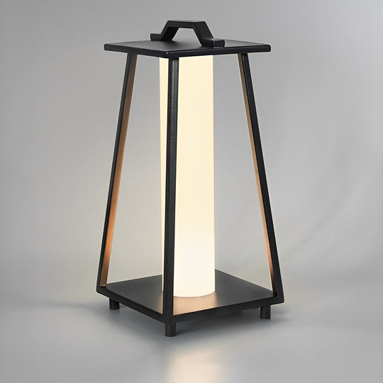 Portable Black LED Outdoor Floor Lamp – Waterproof & Removable