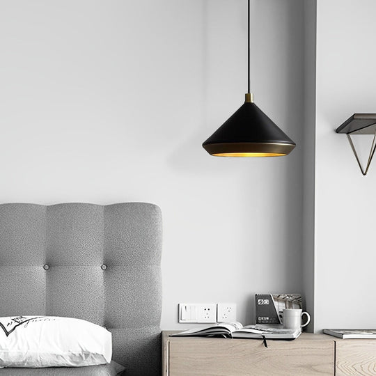 Creative Conical Dome Design Modern Pendant Light Hanging Ceiling Lamp