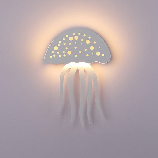 Cartoon Jellyfish Creative LED Decorative Wall Sconce