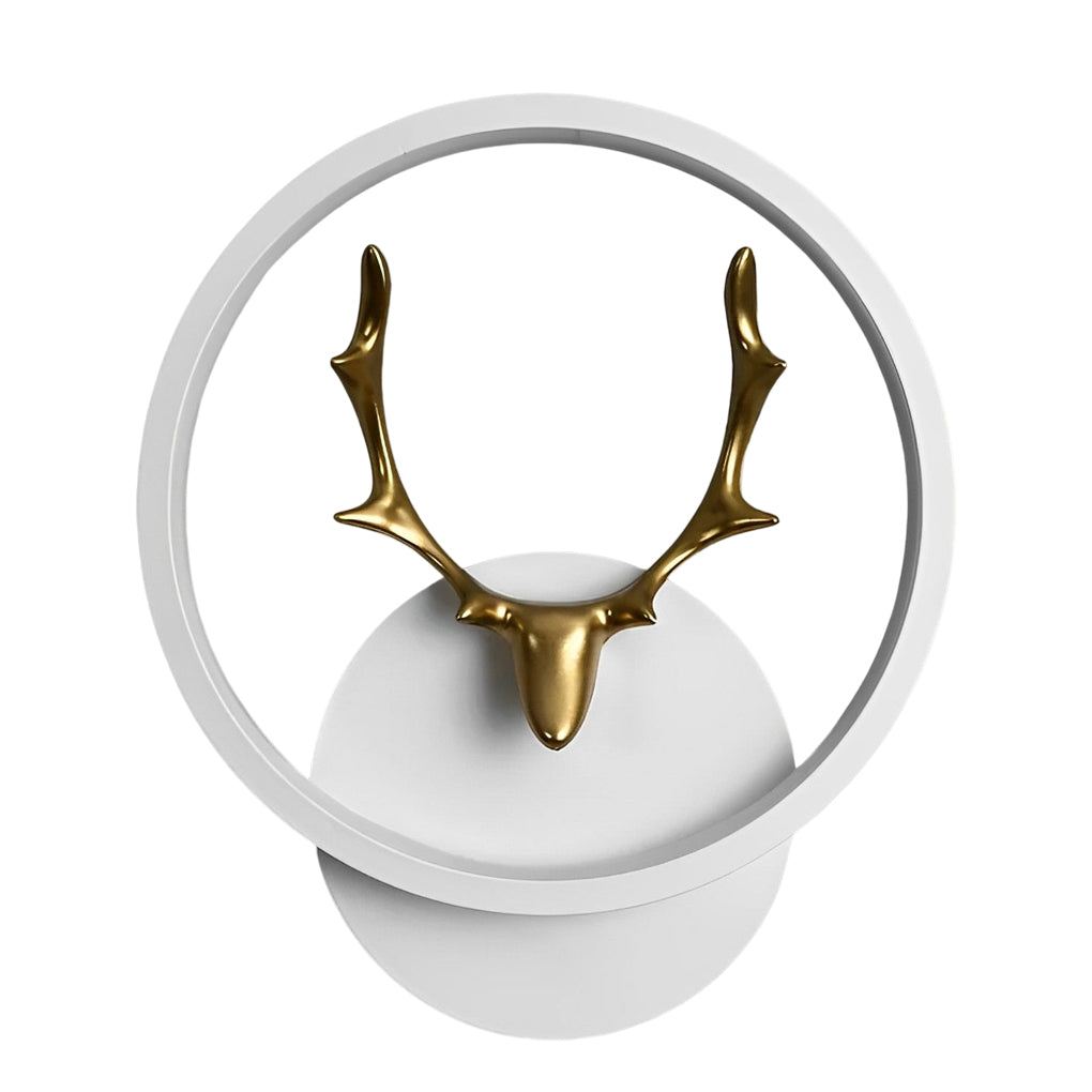 Antler Design Round and Square Modern LED Wall Lamp
