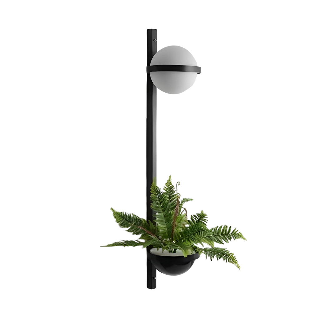 Creative Flowerpot Outdoor Wall Light