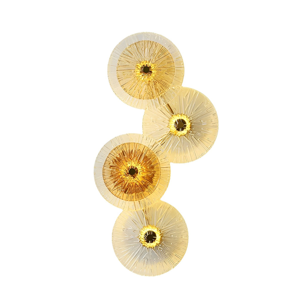 Creative Round Glass Luxury LED Post-Modern Wall Lamp