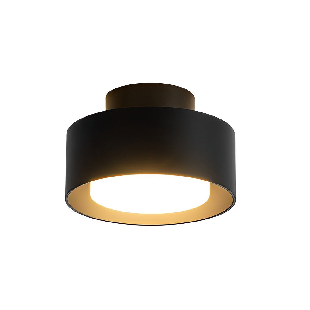 Small Round Aluminum LED Modern Minimalist Surface Mounted Ceiling Light