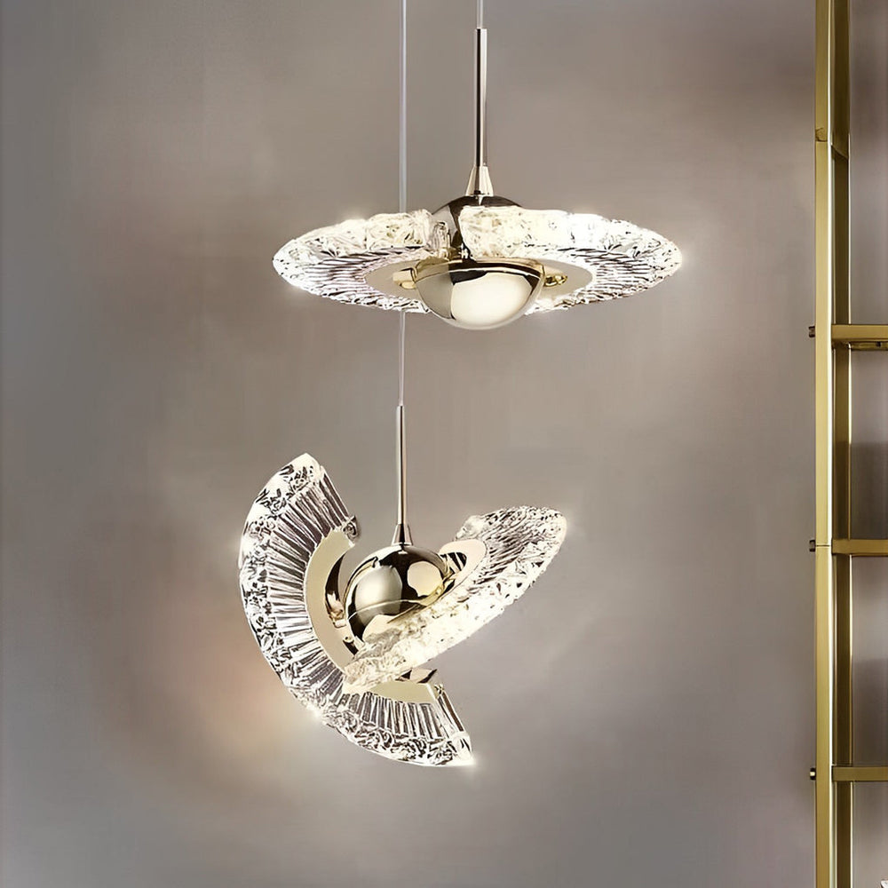 Adjustable Circle LED Nordic Pendant Light – Modern Hanging Lamp