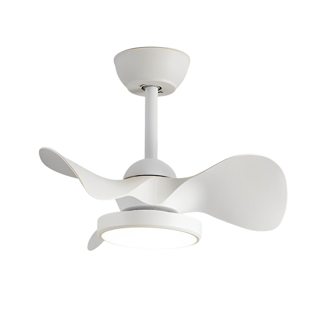 3-Blade Mute LED Dimmable Nordic Ceiling Fan with Remote