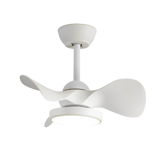 3-Blade Mute LED Dimmable Nordic Ceiling Fan with Remote